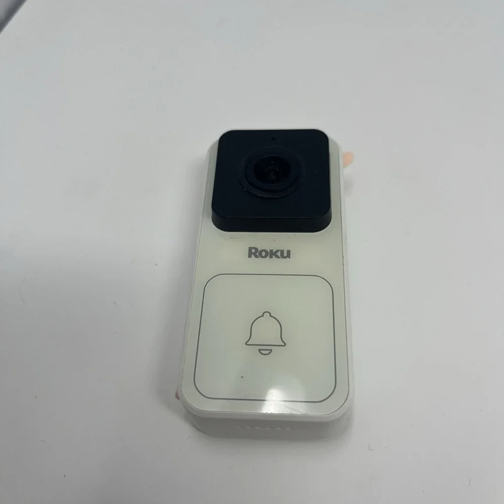 Roku Smart Home Wired Video Doorbell‎ Only (No Chime)